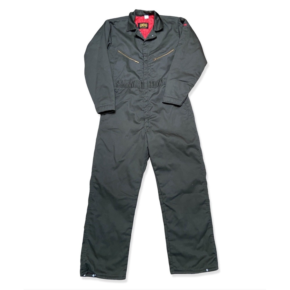 Big Smith Vintage Insulated Coveralls USA Union Made Mens 42 L Green Pioneer